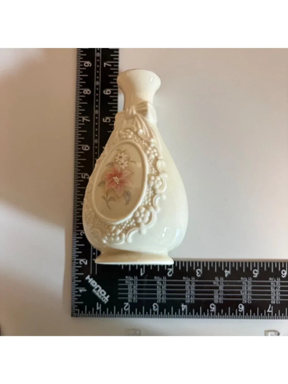 Vintage The Cameo Ribbon Fine Porcelain Vase from the Royal Heritage Collection